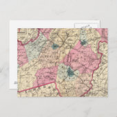 Morris Landkreis, NJ Postkarte (Vorne/Hinten)