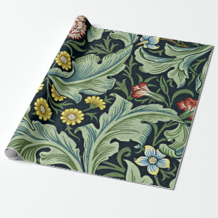 Morris - Leicester, beliebtes Vintage-Muster, Geschenkpapier