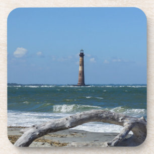 Morris Leuchtturm und Baum bleiben Getränkeuntersetzer