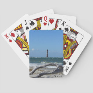 Morris Leuchtturm und Baum bleiben Spielkarten