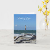 Morris Leuchtturm und Baum denken noch immer an Si Karte (Gelbe Blume)