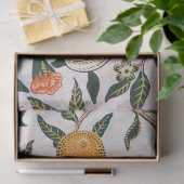 Morris Light Background Antikes Pomegrana Muster Seidenpapier (Geschenk)