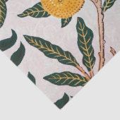 Morris Light Background Antikes Pomegrana Muster Seidenpapier (Ausschnitt)