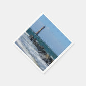 Morris Lighthouse Folly Beach Serviette (Ecke)