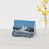 Morris Lighthouse Splash Denken Sie an Sie Karte (Gelbe Blume)