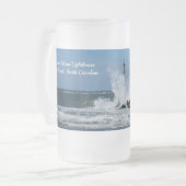 Morris Lighthouse Splash Mattierte Tasse (Vorderseite Links)
