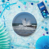 Morris Lighthouse Splash Pappteller (Party)