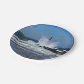 Morris Lighthouse Splash Pappteller (Schrägansicht)