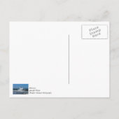 Morris Lighthouse Splash Postkarte (Rückseite)