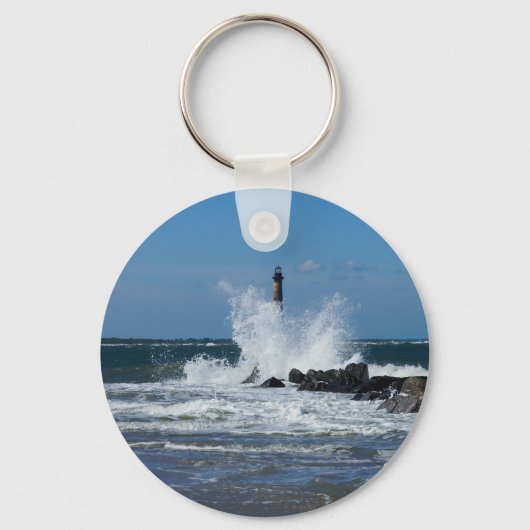 Morris Lighthouse Splash Schlüsselanhänger (Vorderseite)