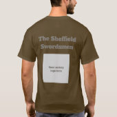 Morris Männer haben Glocken Mittelalterliche Kunst T-Shirt (Rückseite)