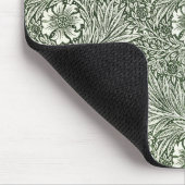 Morris Marigold Vintag 1875 Grüne Blume Mousepad (Ecke)