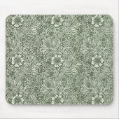 Morris Marigold Vintag 1875 Grüne Blume Mousepad (Vorne)