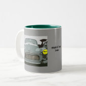 Morris Minderjährig-Tasse Zweifarbige Tasse (Vorderseite Links)