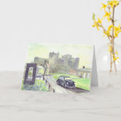 Morris-Minderjährige Geburtstagskarte Karte (Gelbe Blume)