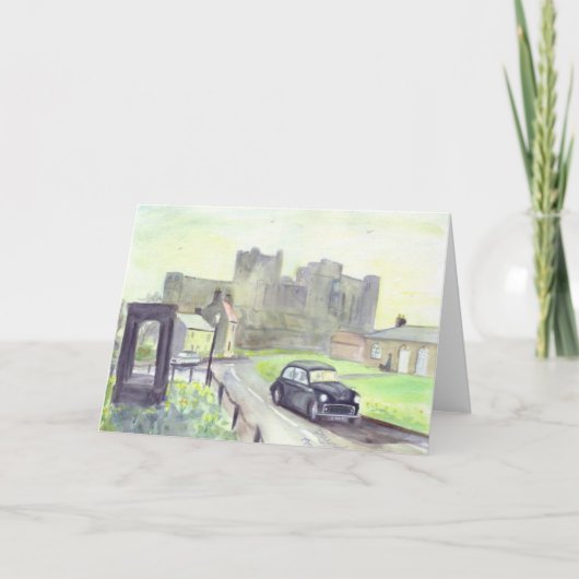 Morris-Minderjährige Geburtstagskarte Karte (Vorderseite)