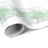 Morris-Minderjähriger (Biro) Geschenkpapier (Rolleneckpunkt)