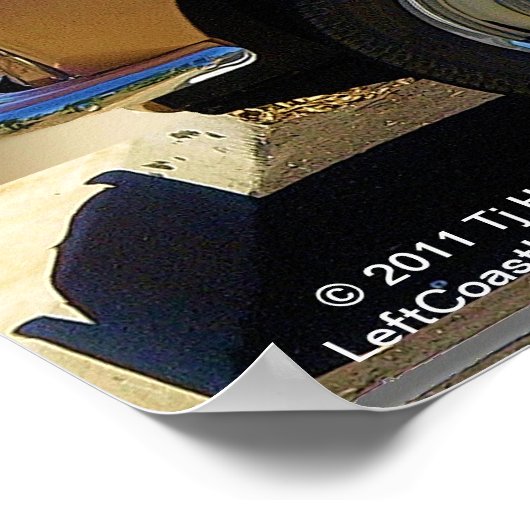 MORRIS MINOR 1000 POSTER (Ecke)