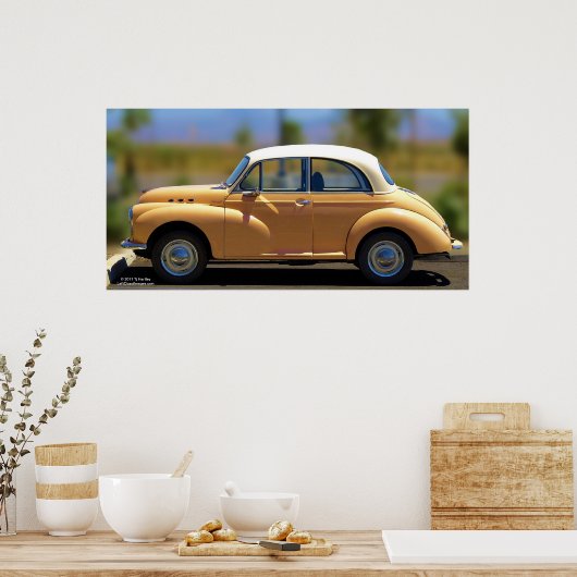 MORRIS MINOR 1000 POSTER (Küche)