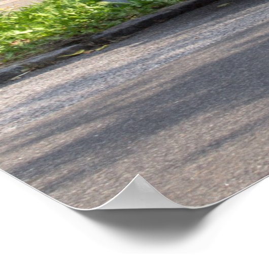 Morris Minor 1000 Reisender Poster (Ecke)