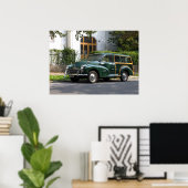 Morris Minor 1000 Reisender Poster (Heimbüro)