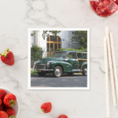 Morris Minor 1000 Reisender Serviette (Beispiel)