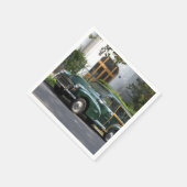 Morris Minor 1000 Reisender Serviette (Ecke)