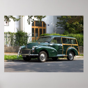 Morris Minor 1000 Traveller Poster
