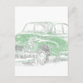 Morris Minor (Biro) Postkarte (Vorderseite)