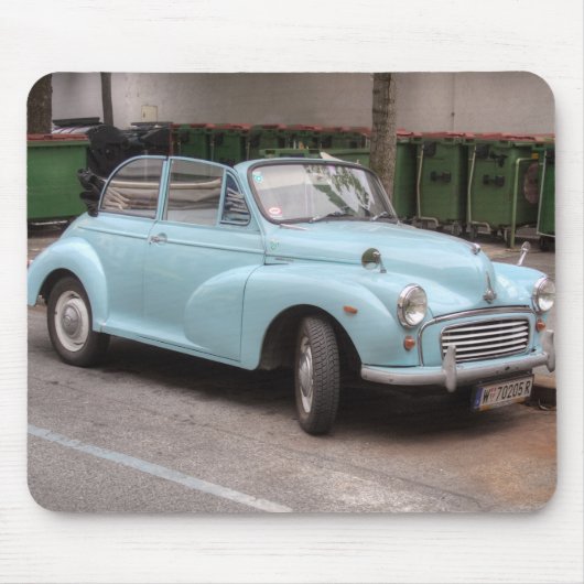 Morris Minor Cabrio-Tourer Mousepad (Vorne)