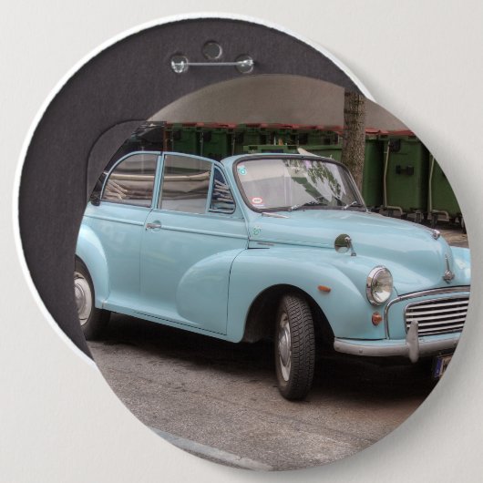 Morris Minor Convertible Tourist Button (Vorne & Hinten)