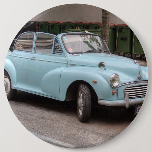 Morris Minor Convertible Tourist Button (Vorderseite)