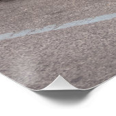 Morris Minor Convertible Tourist Poster (Ecke)