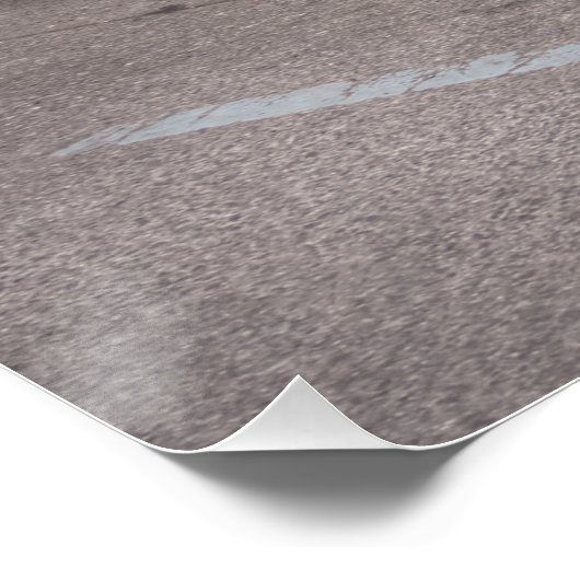 Morris Minor Convertible Tourist Poster (Ecke)