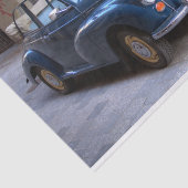 Morris Minor Convertible Tourist Seidenpapier (Ausschnitt)