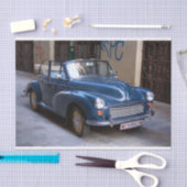 Morris Minor Convertible Tourist Seidenpapier (Handwerk)