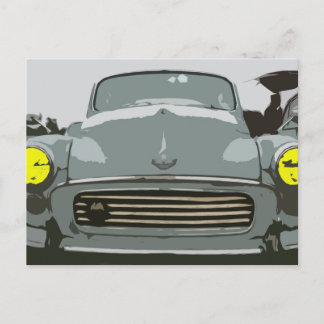 Morris Minor Postcard Postkarte