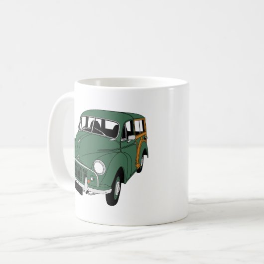 Morris Minor Traveller Tasse (Vorderseite Links)