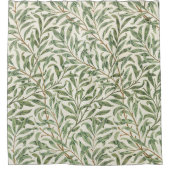 Morris - Muster für antike Weiden und Blätter Duschvorhang (Vorderseite)