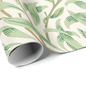 Morris - Muster für antike Weiden und Blätter Geschenkpapier (Rolleneckpunkt)