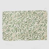 Morris - Muster für antike Weiden und Blätter Golfhandtuch (Horizontal)