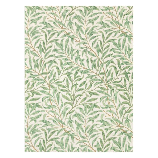 Morris - Muster für antike Weiden und Blätter Tischdecke (Vorderseite)