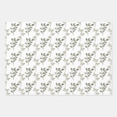 Morris Park Floral Pattern Geschenkpapier Set (Vorderseite 3)