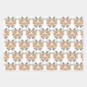 Morris Park Floral Pattern Geschenkpapier Set (Vorderseite)