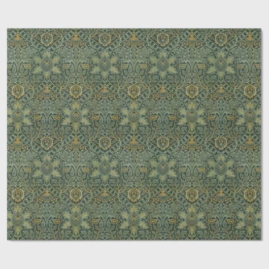 Morris Persian Elegance: The Ispahan Tepet Rug Geschenkpapier (Flach)