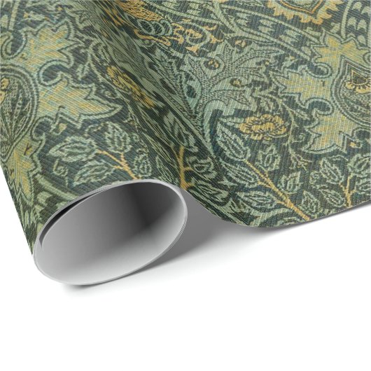 Morris Persian Elegance: The Ispahan Tepet Rug Geschenkpapier (Rolleneckpunkt)