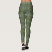 Morris Persian Elegance: The Ispahan Tepet Rug Leggings (Rückseite)