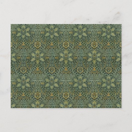 Morris Persian Elegance: The Ispahan Tepet Rug Postkarte (Vorderseite)