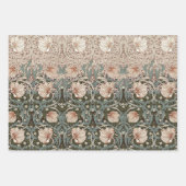 Morris Pimpernel Floral Pattern Wrapping Paper Geschenkpapier Set (Vorderseite 3)