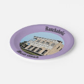 Morris Ranch Dessert Paper Tellers Ranchaholic Pappteller (Schrägansicht)